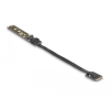 DELOCK Delock Riser kártya NVMe M.2 kulcs A+E apa - kulcs M csatlakozási felület 20 cm-es kábellel