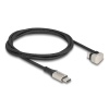 DELOCK Delock USB 2.0 Kábel USB Type-C apa - apa 180 -ban hajlított 1 m PD 3.0 60 W