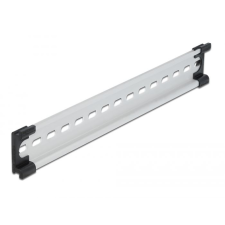 DELOCK DIN sín 25 cm alumínium (66176) (DL66176) asztali számítógép kellék