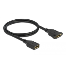 DELOCK DisplayPort 1.2 anya - anya panelrögzítés 4K60Hz kábel 1m (87100) kábel és adapter