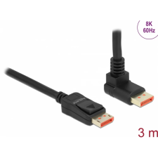 DELOCK DisplayPort 1.4 Összekötő Fekete 3m 87056 kábel és adapter