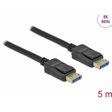 DELOCK DisplayPort 2.0 Összekötő Fekete 5m 80264 kábel és adapter