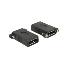 DELOCK Displayport Adapter DP -> DP Bu/Bu schwarz (85123) kábel és adapter