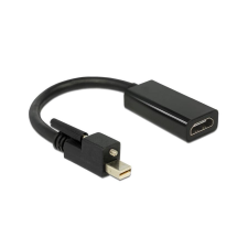 DELOCK Displayport Adapter mini DP -> HDMI St/Bu 4K +Schr (62640) kábel és adapter