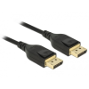 DELOCK DisplayPort cable 8K 60 Hz 1 m DP 8K certif