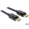 DELOCK DisplayPort - DisplayPort kábel 2 m