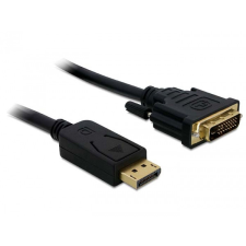 DELOCK Displayport - DVI 24+1 kábel, apa - apa 1,0m kábel és adapter