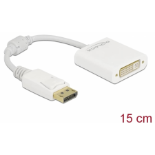 DELOCK DisplayPort DVI-D Átalakító Fehér 15cm 61010 kábel és adapter