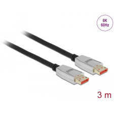 DELOCK DisplayPort kábel 8K 60 Hz 3 m kábel és adapter