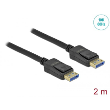 DELOCK DisplayPort male/male 10K cable 2m Black kábel és adapter