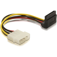 DELOCK DL60104 SATA HDD (derékszögű) – 4 tűs apa (Molex) hálózati kábel (DL60104) kábel és adapter