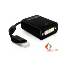 DELOCK DL61847 adapter Display-Port (Male) - DVI 24+5 (Female) kábel és adapter