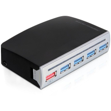DELOCK DL61898 USB 3.0 HUB 4+1 portos (DL61898) hub és switch