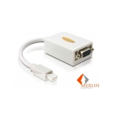 DELOCK DL65130 mini Displayport -&gt; VGA 15 pin female adapter kábel és adapter