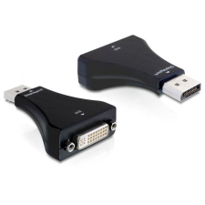 DELOCK DL65257 Displayport apa  -> DVI 24+5 anya adapter (DL65257) - Átalakítók kábel és adapter