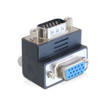 DELOCK DL65289 VGA apa / anya 90°-ban elforgatott adapter (DL65289) kábel és adapter