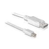DELOCK DL82438 Mini Displayport - Displayport kábel 1.8m (DL82438)