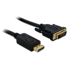 DELOCK DL82590 Displayport - DVI 24+1 kábel apa - apa 1.0m (DL82590) kábel és adapter