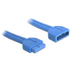 DELOCK DL82943 USB 3.0 pin fejes hosszabbító kábel apa / anya (DL82943)
