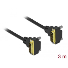 DELOCK DVI kábel 18+1 apa - 18+1 apa 3m (85907) (DE85907) kábel és adapter