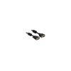 DELOCK DVI Kabel DVI(24+5) -> DVI(24+5) St/Bu 1.00m Gold (83106)