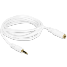 DELOCK Extension Cable Audio Stereo Jack 3.5 mm male / female IPhone 4 pin 2m (84482) kábel és adapter