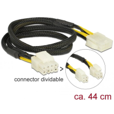  DeLock Extension Cable Power 8 pin EPS male (2x4 pin) &gt; 8 pin female 44cm kábel és adapter