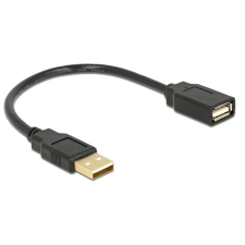 DELOCK Extension cable USB 2.0 A-A 15cm male / female kábel és adapter