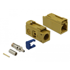 DELOCK FAKRA K 25 mm (hosszú) anya a krimpeléshez kábel és adapter