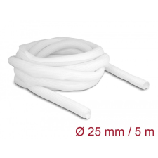 DELOCK Fonott kábelharisnya önzáródó 5 m x 25 mm fehér egyéb hálózati eszköz