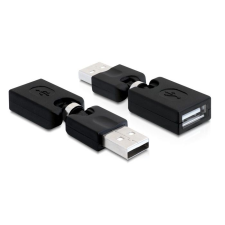 DELOCK forgatható adapter USB 2.0-A apa > anya (65260) (65260) kábel és adapter