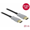 DELOCK HDMI 2.0 Összekötő Fekete 20m 85015