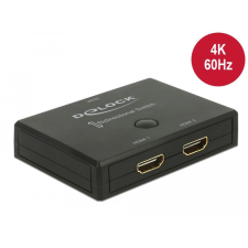 Delock HDMI 2 - 1 kapcsoló kétirányú 4K 60 Hz kábel és adapter