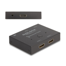  Delock HDMI 2 - 1 kapcsoló kétirányú 8K 60 Hz kábel és adapter