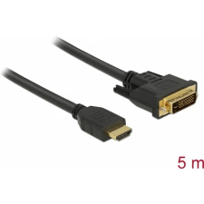 DELOCK HDMI DVI-A Átalakító Fekete 5m 85656 kábel és adapter