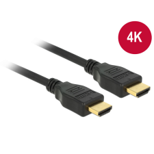 DELOCK HDMI + Ethernet male/male összekötő kábel 4K 1m kábel és adapter