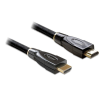 DELOCK HDMI + Ethernet male/male összekötő kábel Premium 5m (82739)