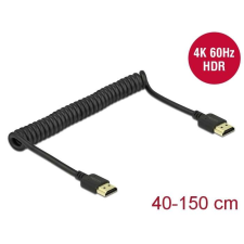 DELOCK HDMI feltekert kábel 4K 60 Hz kábel és adapter