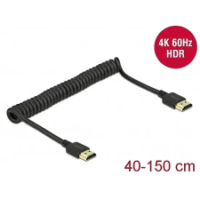 DELOCK HDMI feltekert kábel 4K 60 Hz (84967) audió/videó kellék, kábel és adapter