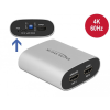 DELOCK HDMI HD Audio Extractor 4K 60 Hz - HDMI eARC segítségével