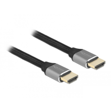 DELOCK HDMI - HDMI kábel 0.5m - Fekete kábel és adapter
