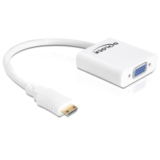 DELOCK HDMI-mini C adapter, apa &gt; VGA anya kábel és adapter