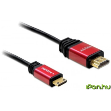 DELOCK HDMI Mini HDMI Átalakító Fekete 3m 84337 kábel és adapter