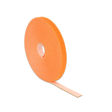 DELOCK Hurkolható rögzítok, 10 m x 13 mm (H x Sz) tekercs, narancssárga villanyszerelés