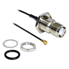 DELOCK I-PEX dugó &gt; RP-TNC Jack adapter, 200 mm egyéb hálózati eszköz