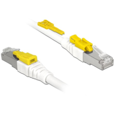 DELOCK Kábel 2 m-es RJ45 Secure csatlakozós Cat.6A (85332) (85332) kábel és adapter