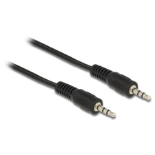  DELOCK kábel Audio DC jack 3.5mm male / male összekötő 2.5m kábel és adapter