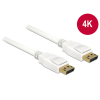 DELOCK Kábel Displayport 1.2 dugó > Displayport dugó 4K 1 m