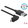 DELOCK Kábel, EASY-USB 2.0-s A-típusú csatlakozódugó > EASY-USB 2.0-s Micro-B típusú csatlakozódugó,