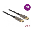 DELOCK kábel HDMI aktív optikai 8K 60Hz, 30m